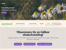 Tablet Screenshot of norrenergi.se